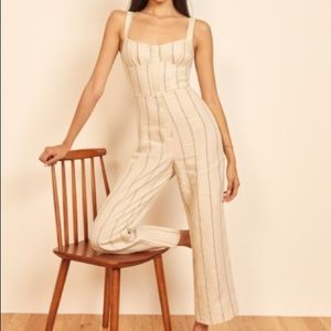 Reformation Platform Jumpsuit